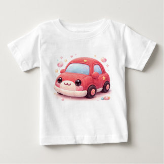 T-shirt Pour Bébé Une voiture en bonbons