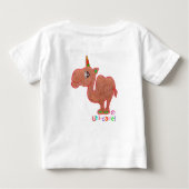 T-shirt Pour Bébé Uni-Camel Tee (Dos)
