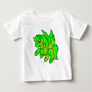 T-shirt Pour Bébé Uni Glowing