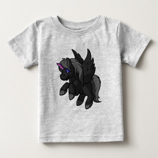 T-shirt Pour Bébé Uni Shadow (Devant)