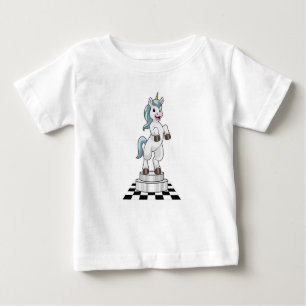 T-shirt Pour Bébé Unicorn at Chess