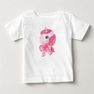 T-shirt Pour Bébé Unicorn Ballerina