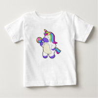 Unicorne avec volleyball