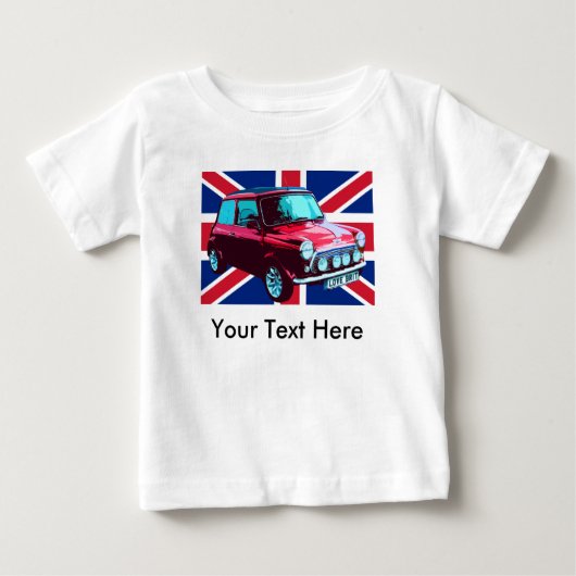 T-shirt Pour Bébé Union Jack mini (Devant)