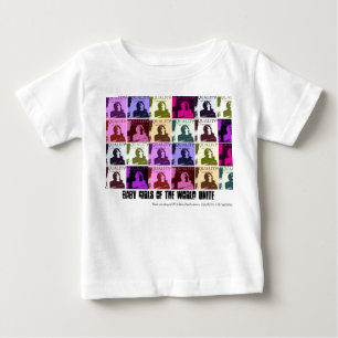 T-SHIRT POUR BÉBÉ UNITÉ DES FILLES BÉBÉS