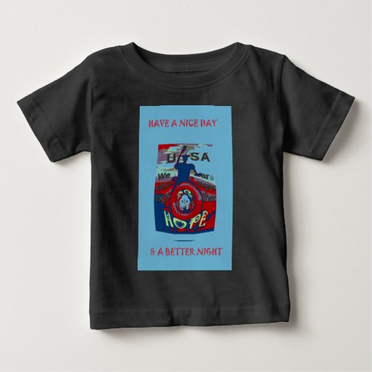 T-shirt Pour Bébé United in Hope : Stronger Together - USA Art Print (Devant)