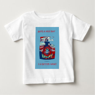 T-shirt Pour Bébé United in Hope : Stronger Together - USA Art Print