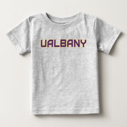 T-shirt Pour Bébé Université de Albany Wordmark (Devant)