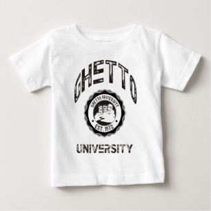 T-shirt Pour Bébé Université de ghetto