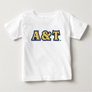 T-shirt Pour Bébé Université d'État A&T de Caroline du Nord Mot-sy