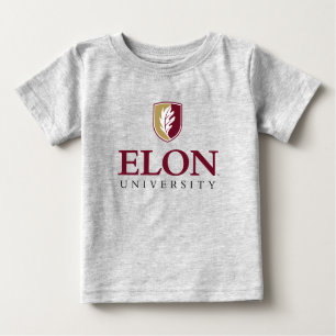 T-shirt Pour Bébé Université Elon