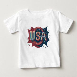 T-SHIRT POUR BÉBÉ USA