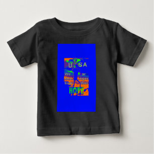 T-shirt Pour Bébé USA - Une Tapisserie patriotique