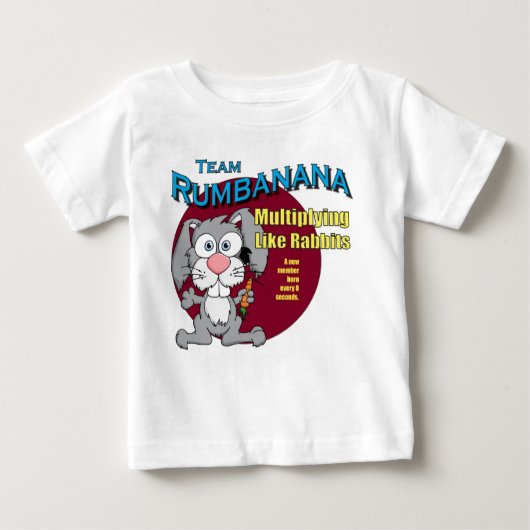 T-shirt Pour Bébé Usage de bébé de Rumbanana (Devant)