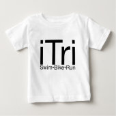 T-shirt Pour Bébé Usage de triathlon (Devant)