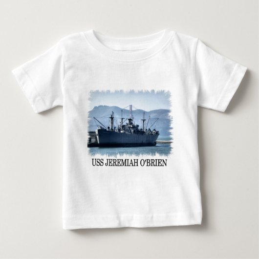 T-shirt Pour Bébé USS Jérémie O'Brien (Devant)
