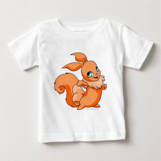 T-shirt Pour Bébé Usul Orange (Devant)