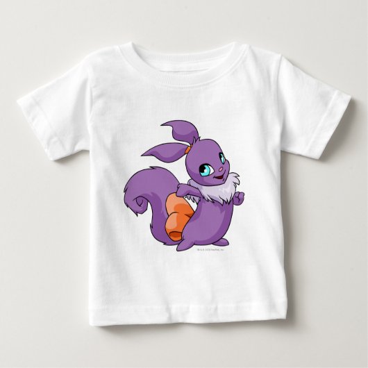 T-shirt Pour Bébé Usul Purple (Devant)