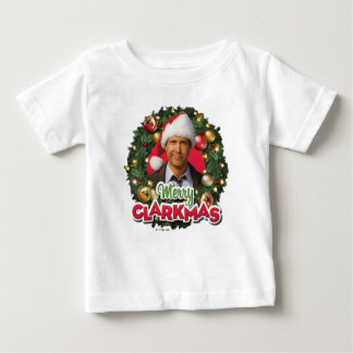 T-shirt Pour Bébé Vacances de Noël | Merry Clarkmas