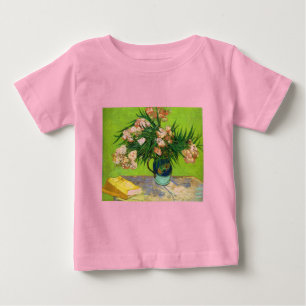 T-shirt Pour Bébé Van Gogh Vintage peinture fleuris fleurs vignes