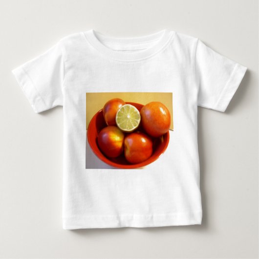 T-shirt Pour Bébé Vegan Love (Devant)