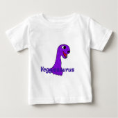 T-shirt Pour Bébé Veggiesaurus (Devant)