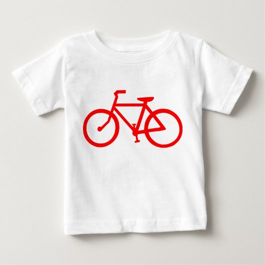 T-shirt Pour Bébé Vélo (Devant)