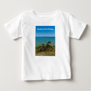 T-shirt Pour Bébé Vélo À Mackinac