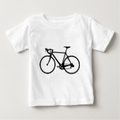 T-shirt Pour Bébé vélo de course - vélo de course (Devant)
