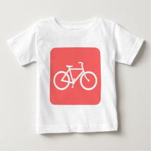 T-shirt Pour Bébé Vélo - Pink Tropical