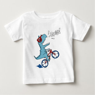 T-shirt Pour Bébé Vélo T-Rex Roar