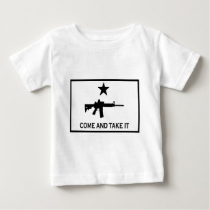 T-shirt Pour Bébé Venez prendre la AR-15