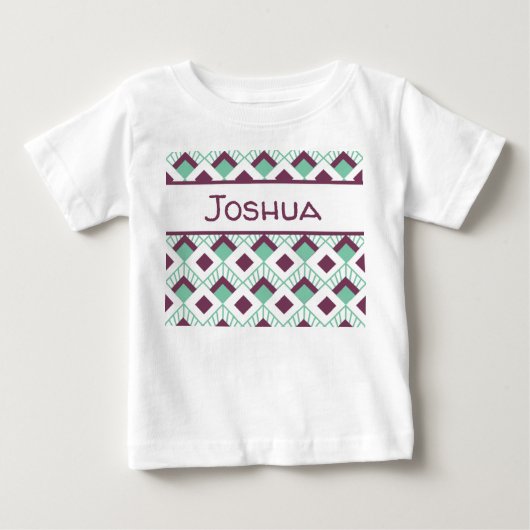 T-shirt Pour Bébé Ventilateurs Art déco (Devant)