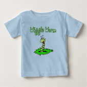 T-shirt Pour Bébé Ver d'agitation (Devant)