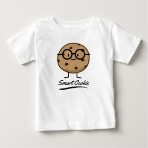 T-shirt Pour Bébé Verres futés de gâteaux aux pépites de chocolat