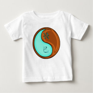 T-shirt Pour Bébé Verseau & Serpent de Bois