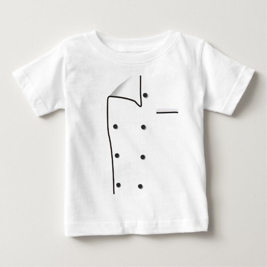 T-shirt Pour Bébé Veste de chef (Devant)