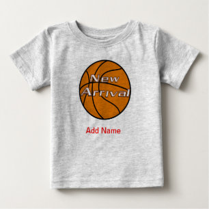 T-shirt Pour Bébé Vêtements de nouveau-né Custom American BAsketball