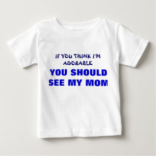 T-shirt Pour Bébé Vêtements drôles de bébé