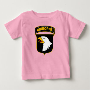 T-shirt Pour Bébé Vétéran militaire de la 101e division aéroportée