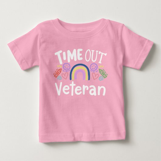 T-shirt Pour Bébé Vétérinaire (Devant)