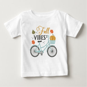 T-shirt Pour Bébé Vibes Automatiques À Vélo