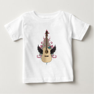 T-shirt Pour Bébé Vibes de guitare