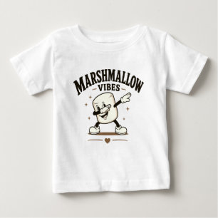 T-shirt Pour Bébé Vibes de marshmallow