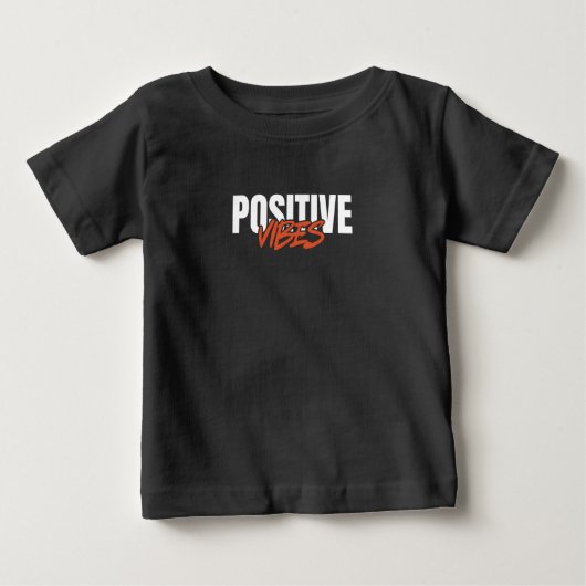 T-shirt Pour Bébé Vibes positives (Devant)