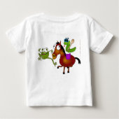 T-shirt Pour Bébé Vidéo d'ide Zmija - serpent fonctionnant (Dos)