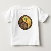 T-shirt Pour Bébé Vierge & Dragon de Feu (Dos)