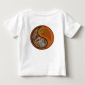 T-shirt Pour Bébé Vierge & Serpent de Bois (Dos)