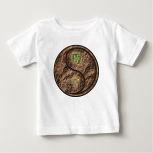 T-shirt Pour Bébé Vierge & Singe Terre