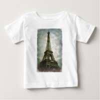 Vieux effet photo Tour Eiffel Paris